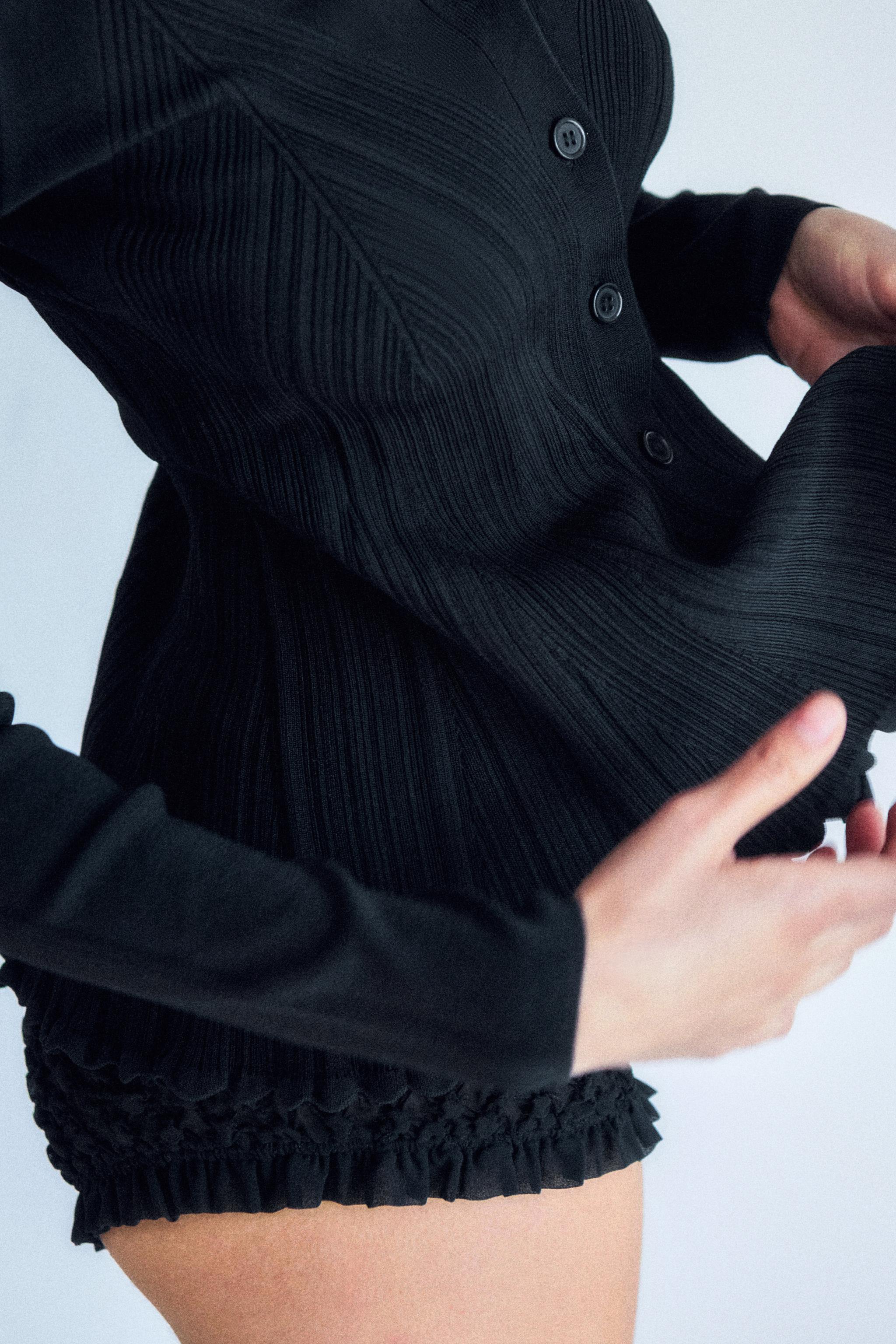 VISCOSE KNIT CARDIGAN